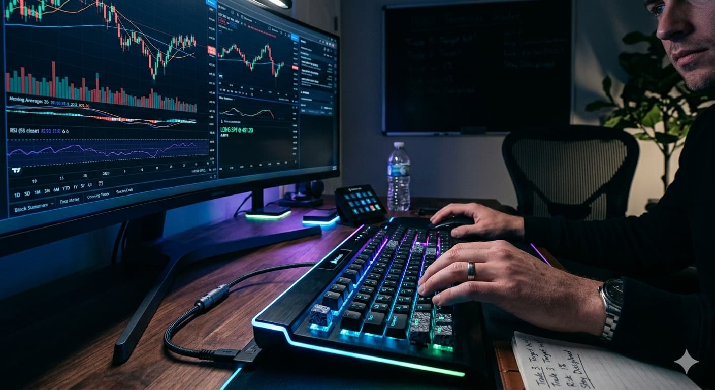 Professional trading environment setup