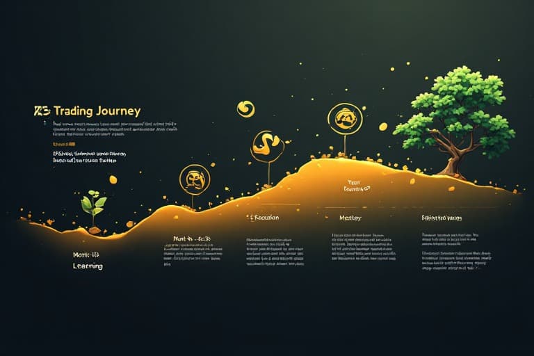 Long-term trading journey timeline